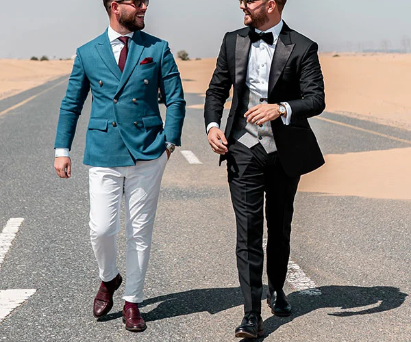 Stepping Into Style: Men's Wedding Suits That Make A Statement