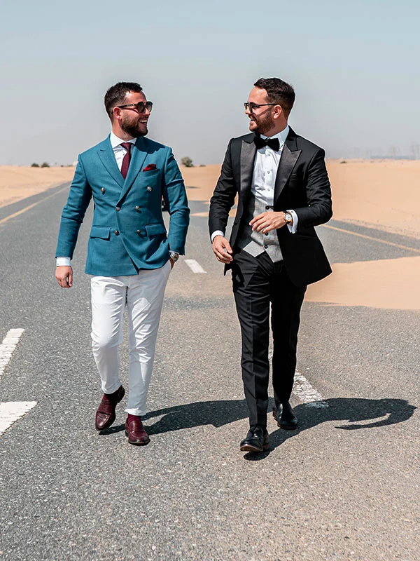 Stepping Into Style: Men's Wedding Suits That Make A Statement